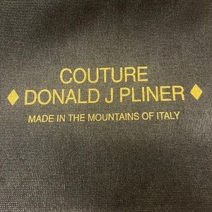 Couture Donald J Pliner made in the mountains of Italy
